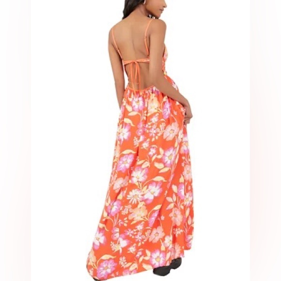 New FREE PEOPLE Rayon striking maxi dress J381/415 - Picture 3 of 7